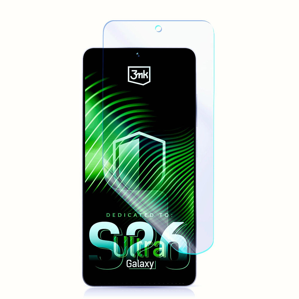 Προστατευτική Μεμβράνη Οθόνης 3MK FlexibleGlass για Samsung Galaxy S26 Ultra S948, Εύκαμπτο Γυαλί, Πλήρης Κόλληση