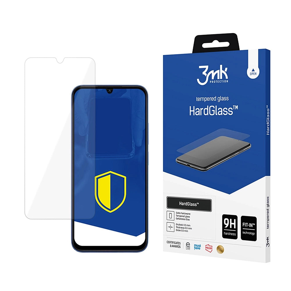 Προστατευτική Μεμβράνη Οθόνης 3MK HardGlass για Xiaomi Redmi 15C 4G, Ενισχυμένο Γυαλί, Full Glue