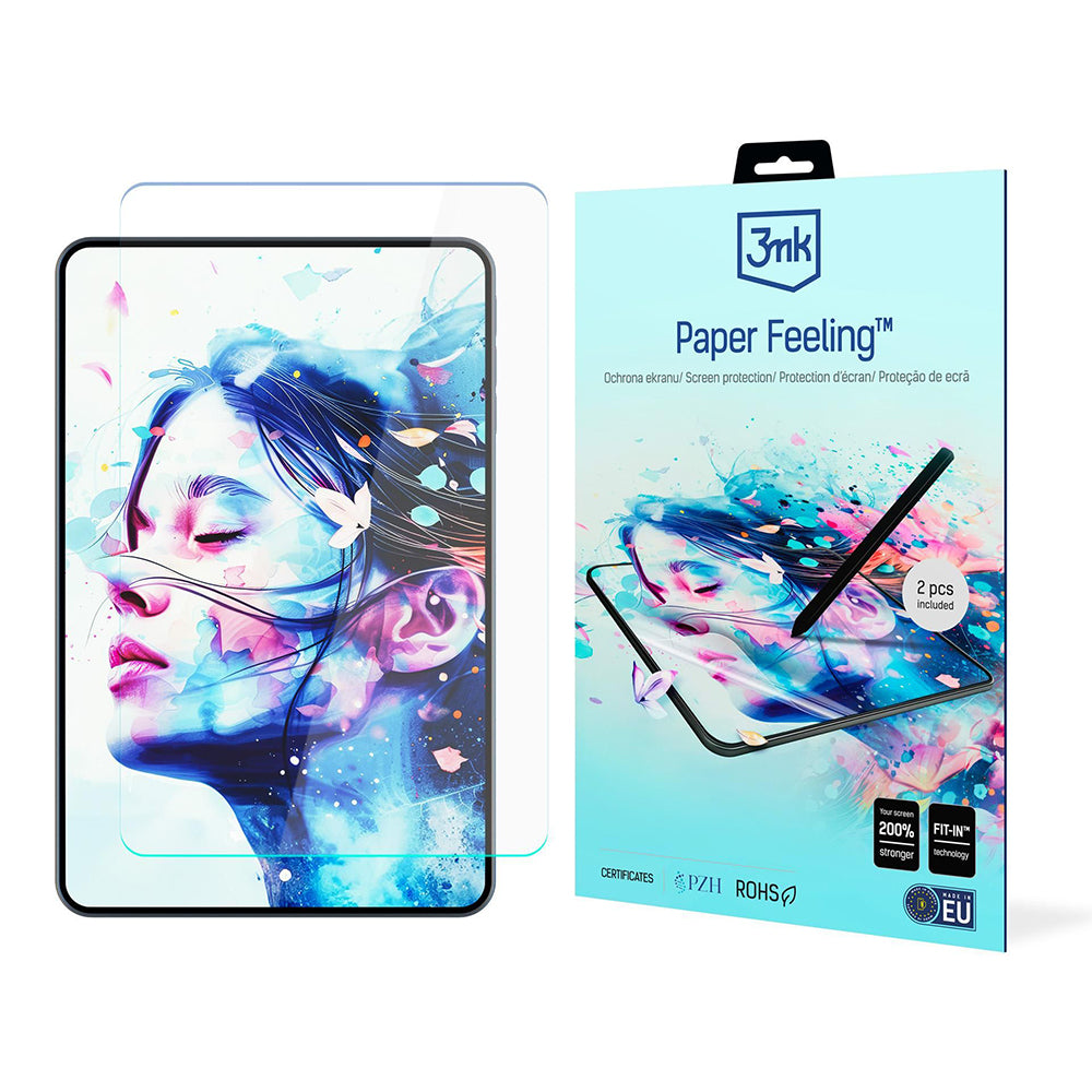 Προστατευτική μεμβράνη οθόνης 3MK Paper Feeling για Apple iPad (2025) / (2022), Πλαστικό, Σετ 2 τεμαχίων
