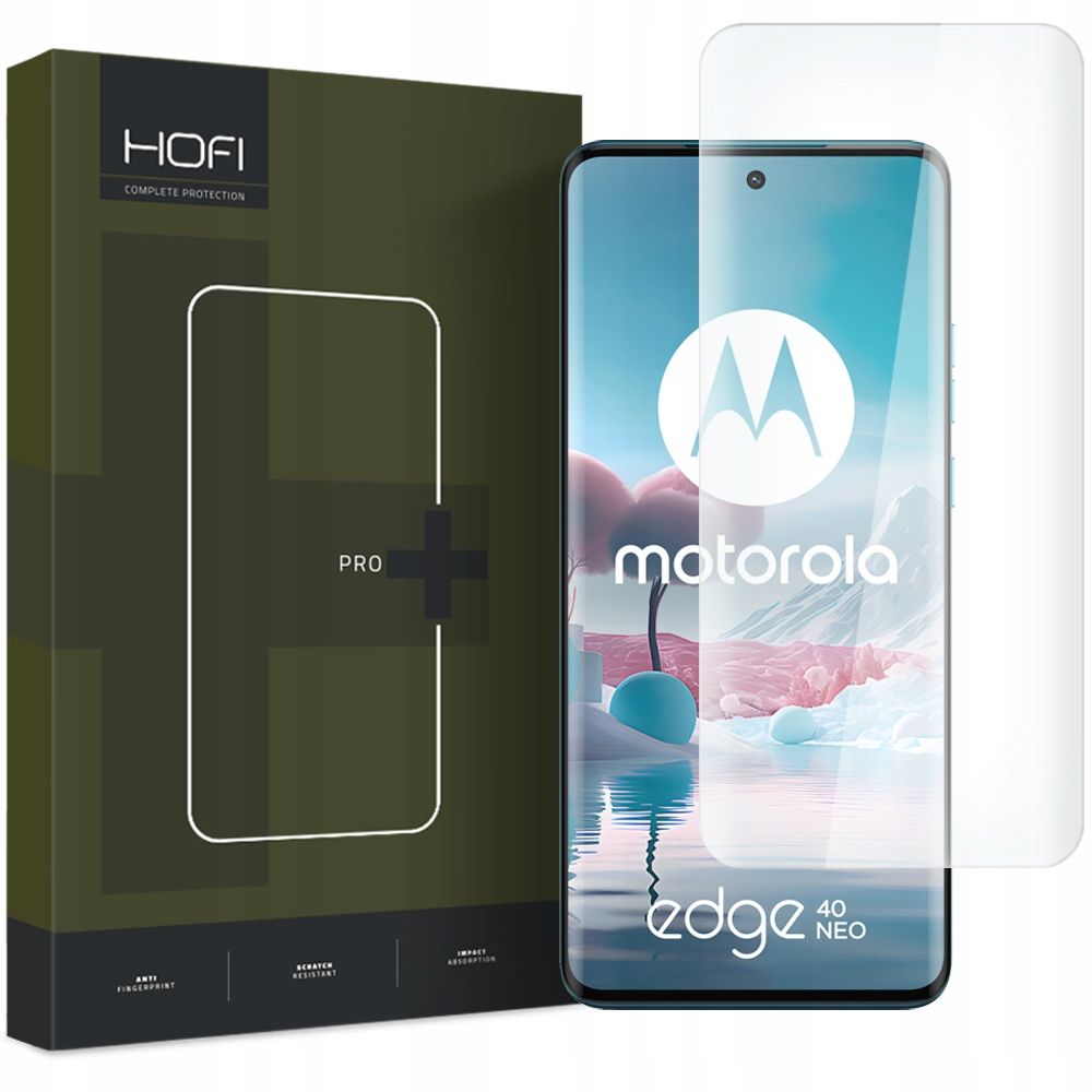 Προστατευτική Μεμβράνη Οθόνης HOFI PRO+ για Motorola Edge 40 Neo, Ενισχυμένο Γυαλί, UV Glue