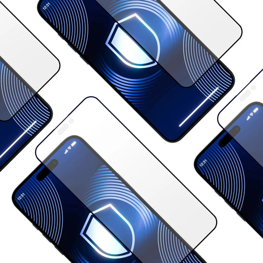 3MK Προστατευτικό οθόνης HardGlass Matt Matt Max για Apple iPhone 16 Pro, Προστασία από γυαλί, Πλήρης κόλληση, Μαύρο