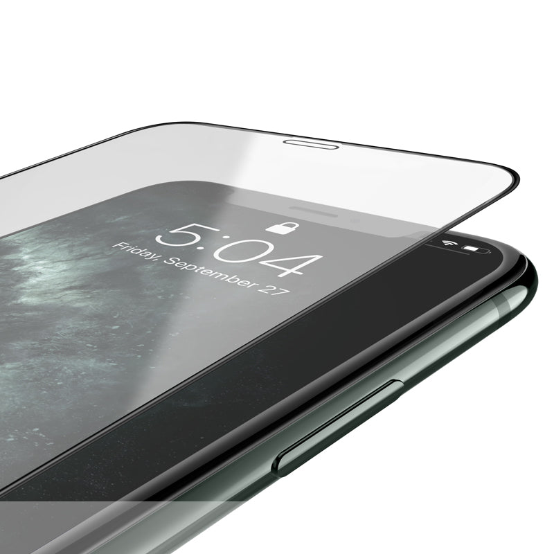 Προστατευτική Μεμβράνη Οθόνης HOCO G16 για Apple iPhone 11 / XR, Ενισχυμένο Γυαλί, Πλήρης Κόλληση, 5D, Μαύρη