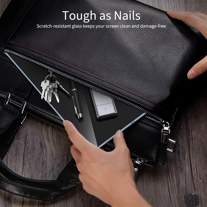 Προστατευτική Μεμβράνη Οθόνης Tech-Protect FIT+ για Samsung Galaxy Tab S10 FE+, Ενισχυμένο Γυαλί, Πλήρης Κόλληση, Σετ 2 τεμαχίων, 2.5D