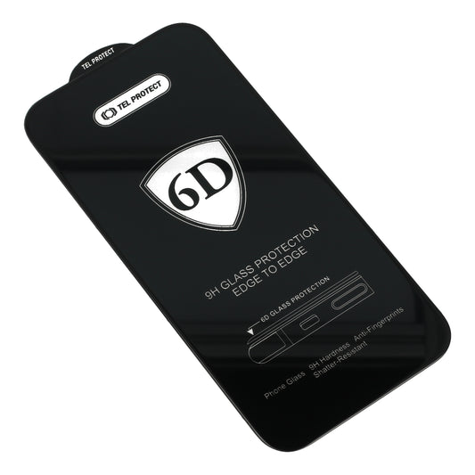 Προστατευτική μεμβράνη οθόνης OEM για Samsung Galaxy S26 Plus S947, Ασφαλισμένο γυαλί, Πλήρης κόλλα, 6D, Μαύρο