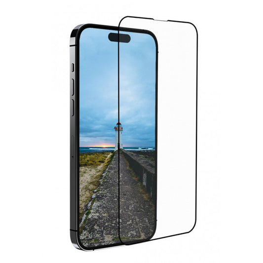 Προστατευτική Μεμβράνη Οθόνης Anank 5X Ενισχυμένη Αντιθραυστική για Apple iPhone 17, Ενισχυμένο Γυαλί, Πλήρης Κόλληση, 3D, Μαύρη