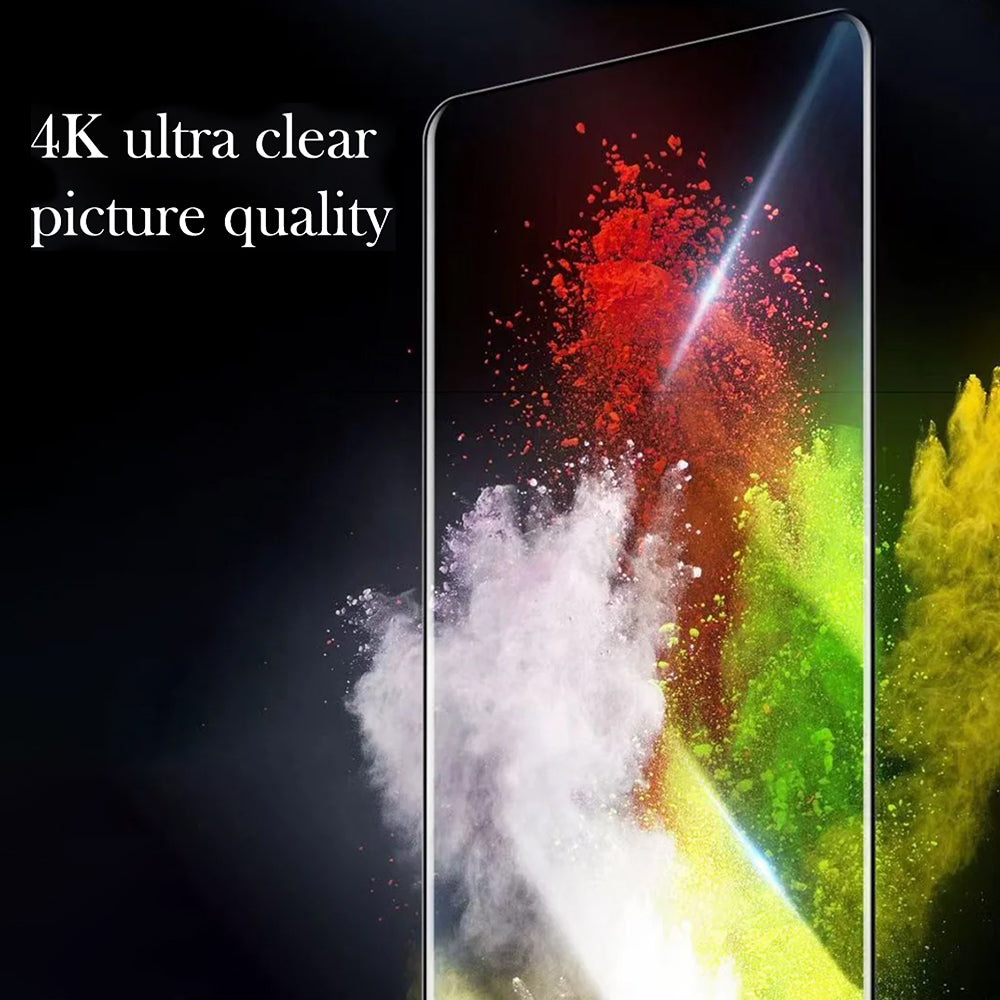 Προστατευτική μεμβράνη οθόνης Blueo Anti-Dust HD Applicator Pro για Apple iPhone 14 Pro Max, Ενισχυμένο Γυαλί, Πλήρης Κόλλα, Μαύρο