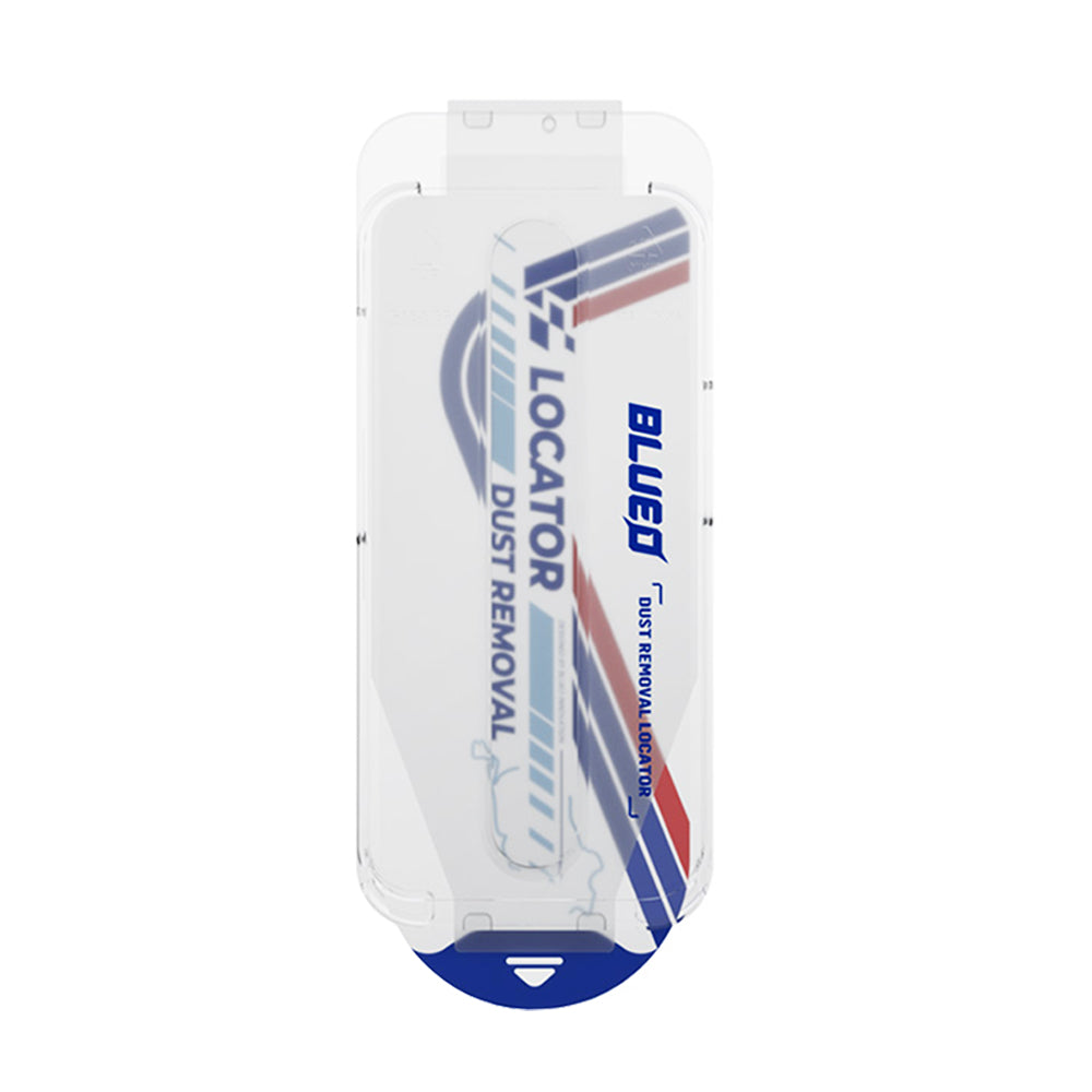 Προστατευτική μεμβράνη οθόνης Blueo Anti-Dust HD Applicator Pro για Apple iPhone 16 Pro, Ασφαλισμένο γυαλί, Πλήρης κόλλα, Μαύρο