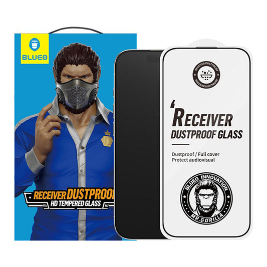 Προστατευτική Μεμβράνη Οθόνης Blueo Anti-Dust HD Applicator Pro για Apple iPhone 17 Air, Ενισχυμένο Γυαλί, Full Glue