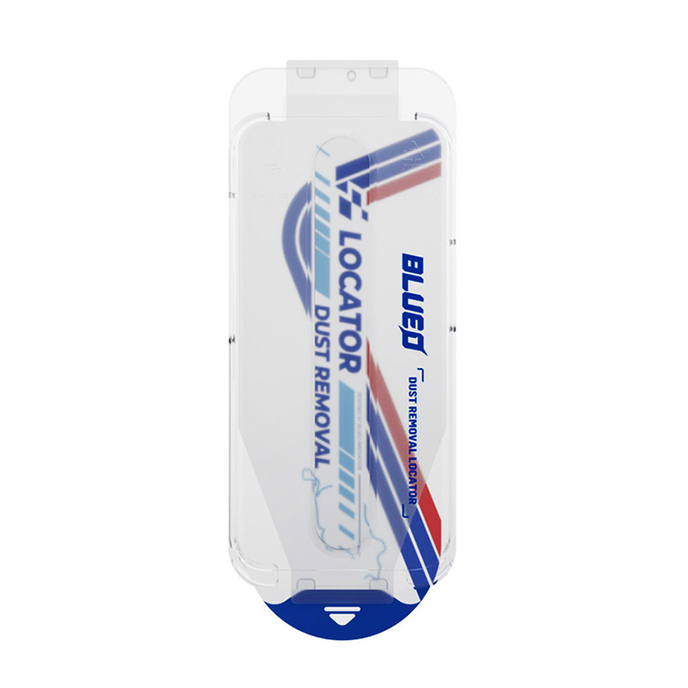 Προστατευτική μεμβράνη οθόνης Blueo Anti-Reflective HD Applicator Pro για Apple iPhone 14 Pro, Ασφαλισμένο γυαλί, Πλήρης κόλλα, Μαύρο