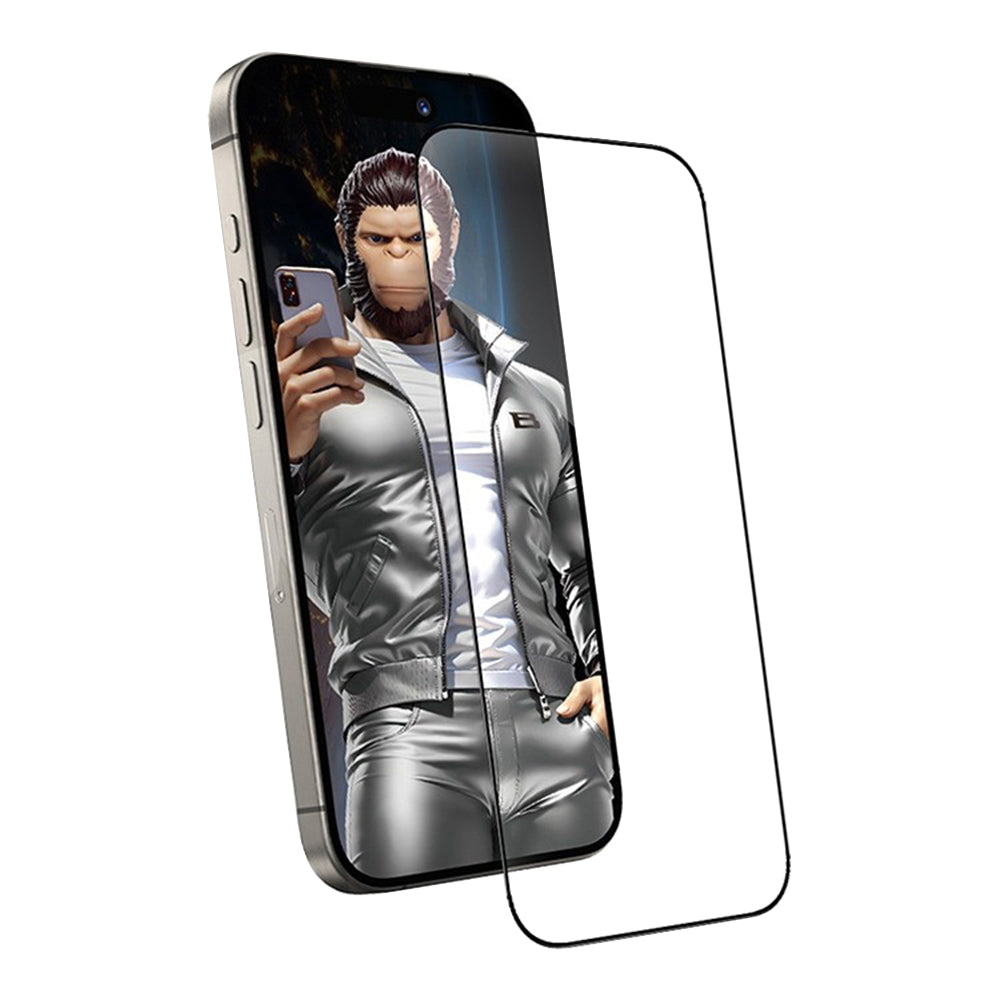 Προστατευτική μεμβράνη οθόνης Blueo Anti-Static HD για Apple iPhone 14 Plus / 13 Pro Max, ασφαλισμένο γυαλί, πλήρης κόλλα, μαύρο