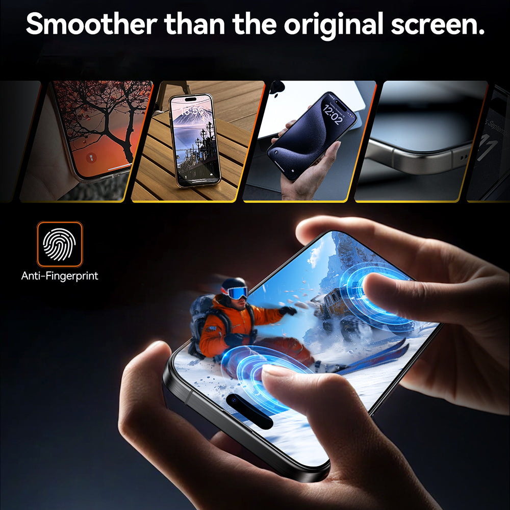 Προστατευτική Μεμβράνη Οθόνης Torras GlassGo Install Master για Apple iPhone 17 Pro, Ενισχυμένο Γυαλί, Full Glue