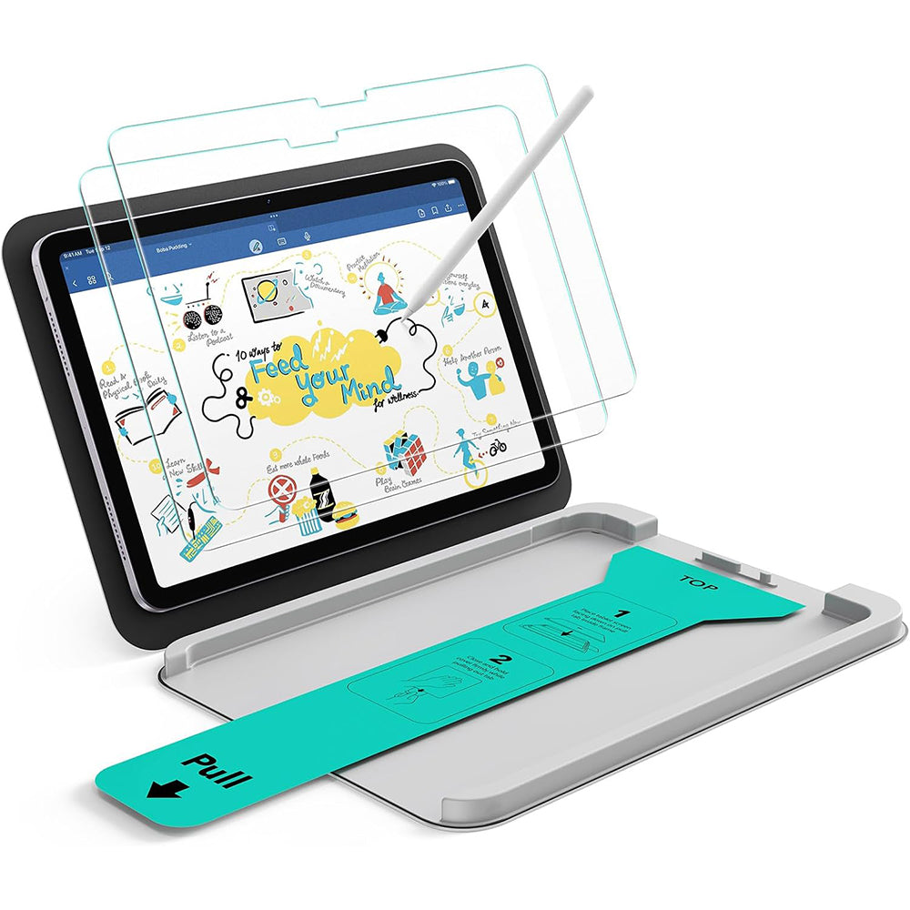 Προστατευτική Μεμβράνη Οθόνης ESR Paper Feel UltraFit για Apple iPad Air 13 (2026) / Air 13 (2025), Πλαστική, Σετ 2 τεμαχίων