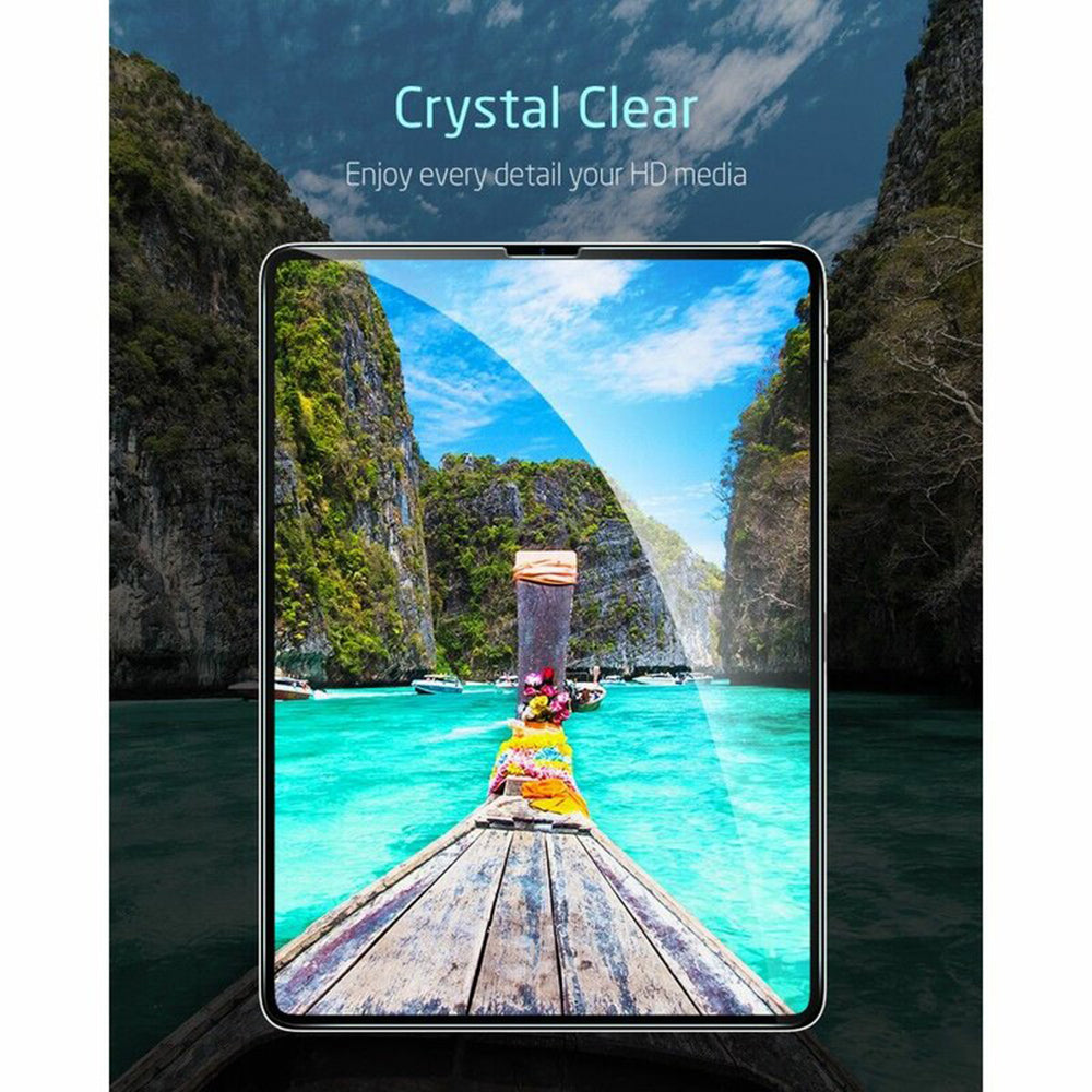 Προστατευτική Μεμβράνη Οθόνης ESR για Apple iPad Air (2022) / Pro 11 (2021) / Air (2020), Ενισχυμένο Γυαλί, Πλήρης Κόλληση, Σετ 2 τεμαχίων