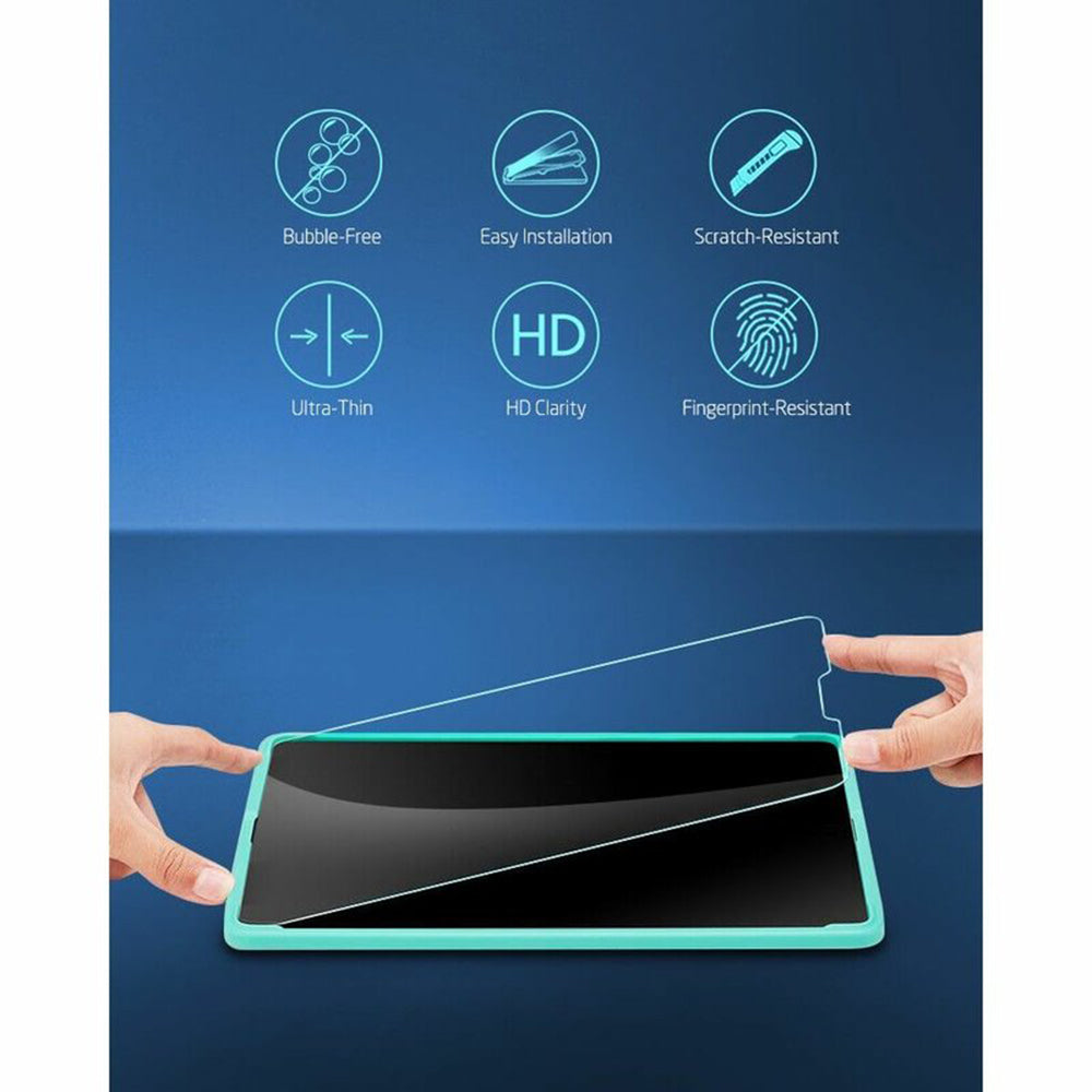 Προστατευτική Μεμβράνη Οθόνης ESR για Apple iPad Air (2022) / Pro 11 (2021) / Air (2020), Ενισχυμένο Γυαλί, Πλήρης Κόλληση, Σετ 2 τεμαχίων