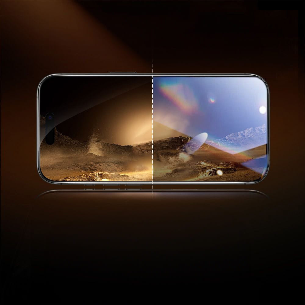 Προστατευτική Μεμβράνη Οθόνης ESR UltraFit Armorite Pro για Apple iPhone 17 Pro Max, Ενισχυμένο Γυαλί, Full Glue, Μαύρη