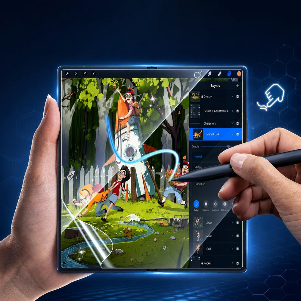 Εσωτερική Προστατευτική Μεμβράνη Οθόνης Blueo HD για Samsung Galaxy Z Fold8 Ultra F976 / Z Fold7 F966, Πλαστικό