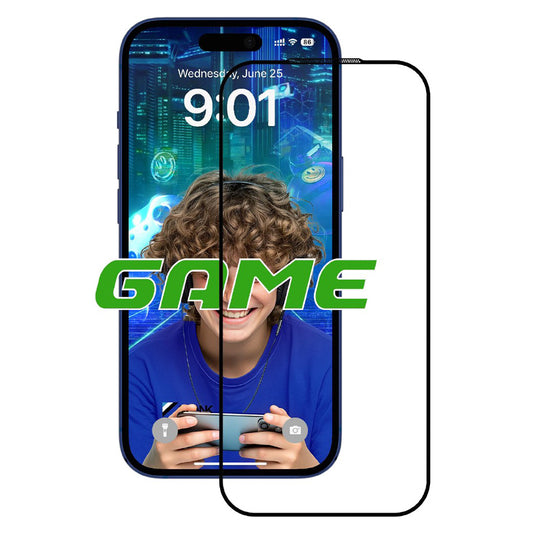 Προστατευτική Μεμβράνη Οθόνης Ματ Anank 5X Reinforced για Apple iPhone 17, Ενισχυμένο Γυαλί, Full Glue, 2.5D, Μαύρη