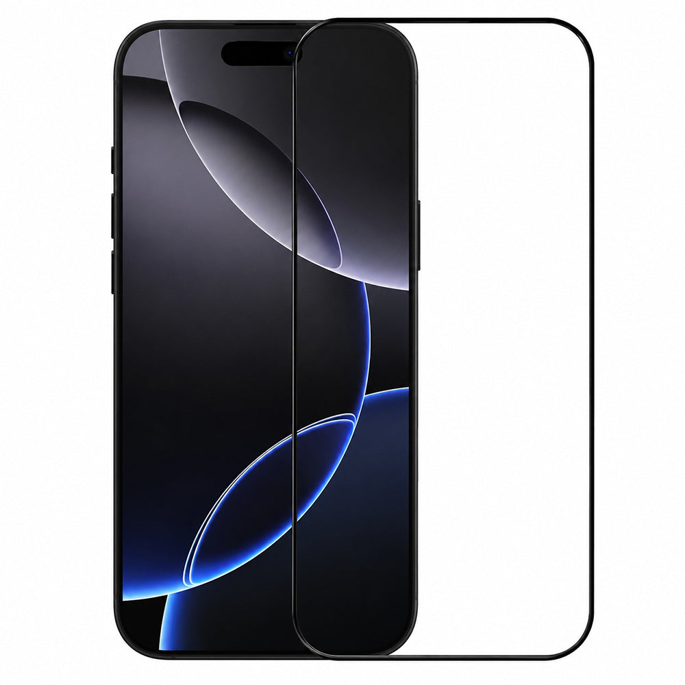Προστατευτική μεμβράνη οθόνης Nillkin CP+ Pro για Apple iPhone 16 Pro, Ασφαλισμένο γυαλί, Πλήρης κόλλα, Μαύρο