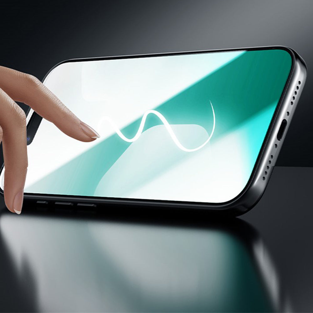 Προστατευτική μεμβράνη οθόνης Nillkin CP+ Pro για Apple iPhone 16 Pro, Ασφαλισμένο γυαλί, Πλήρης κόλλα, Μαύρο