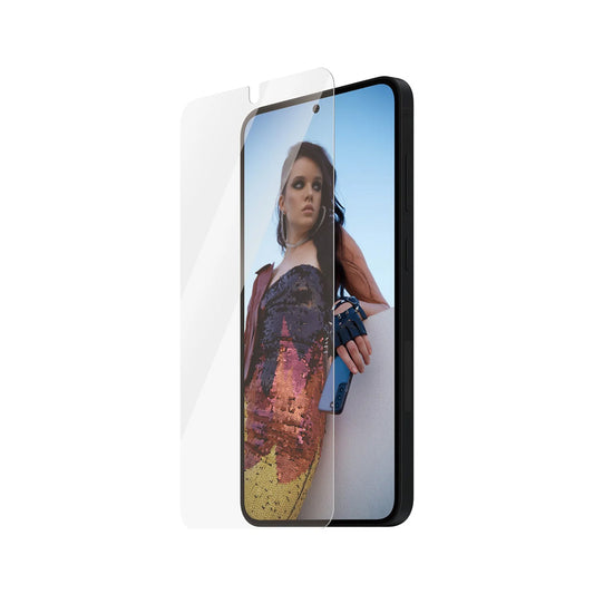 Προστατευτική Μεμβράνη Οθόνης PanzerGlass Safe. Ultra-Wide Fit EasyAligner για Samsung Galaxy S25+ S936 / S24+ S926, Ενισχυμένο Γυαλί, Full Glue