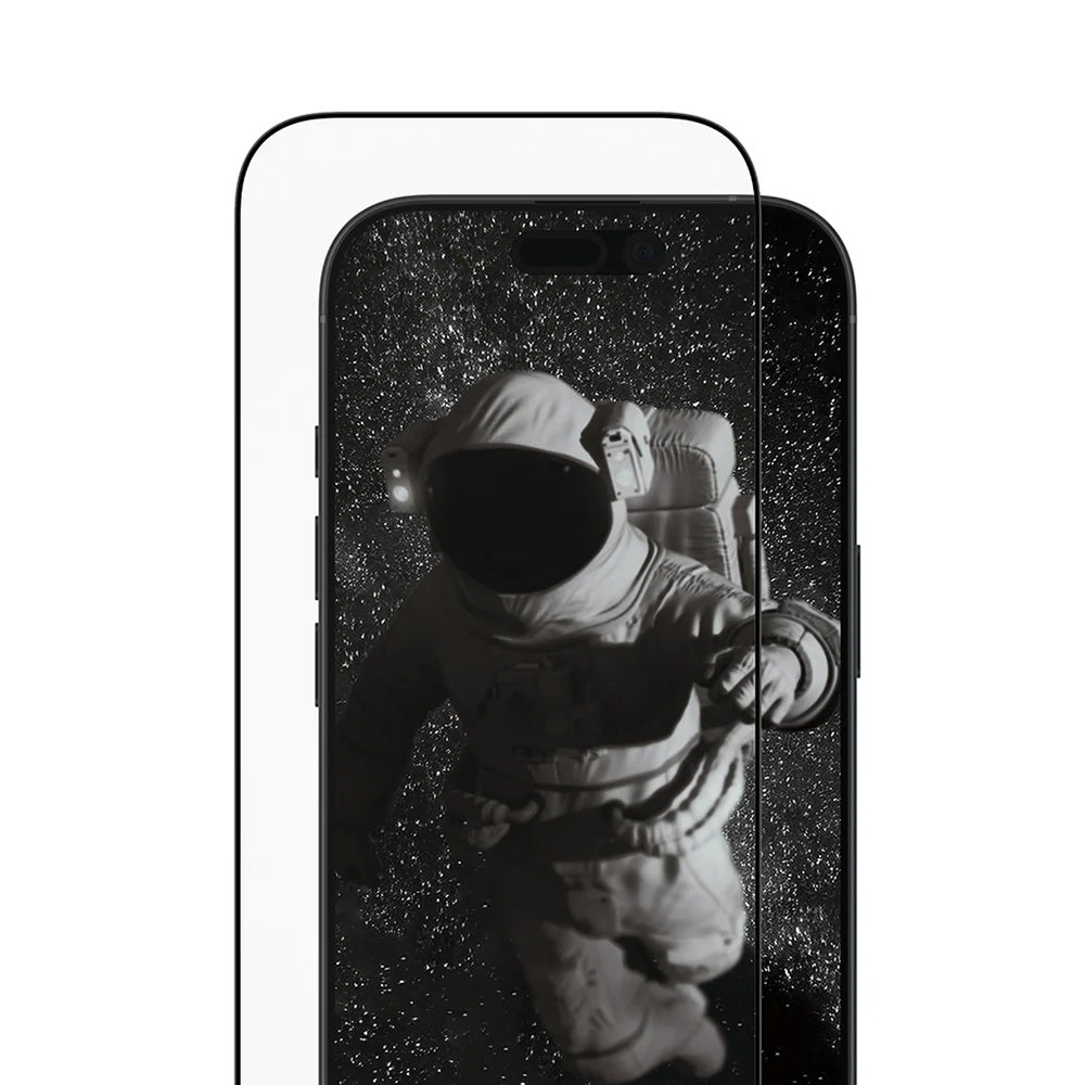 Προστατευτική Μεμβράνη Οθόνης PanzerGlass Ultra-Wide Ceramic II EasyAligner για Apple iPhone 17 / 16 Pro, Ενισχυμένο Γυαλί, Πλήρης Κόλληση, Μαύρη