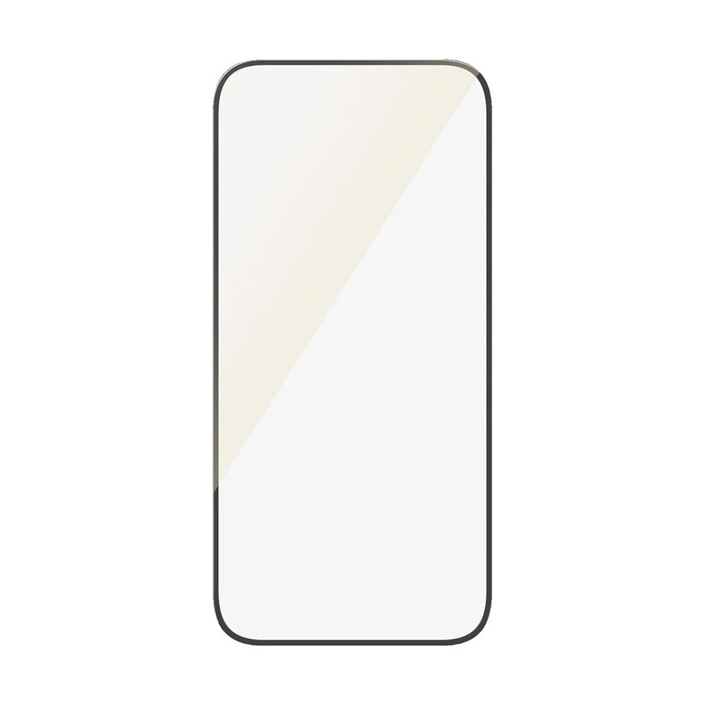 Προστατευτική Μεμβράνη Οθόνης PanzerGlass Ultra-Wide Fit EyeCare για Apple iPhone 16 / 15, Ενισχυμένο Γυαλί, Πλήρης Κόλληση, Μαύρη