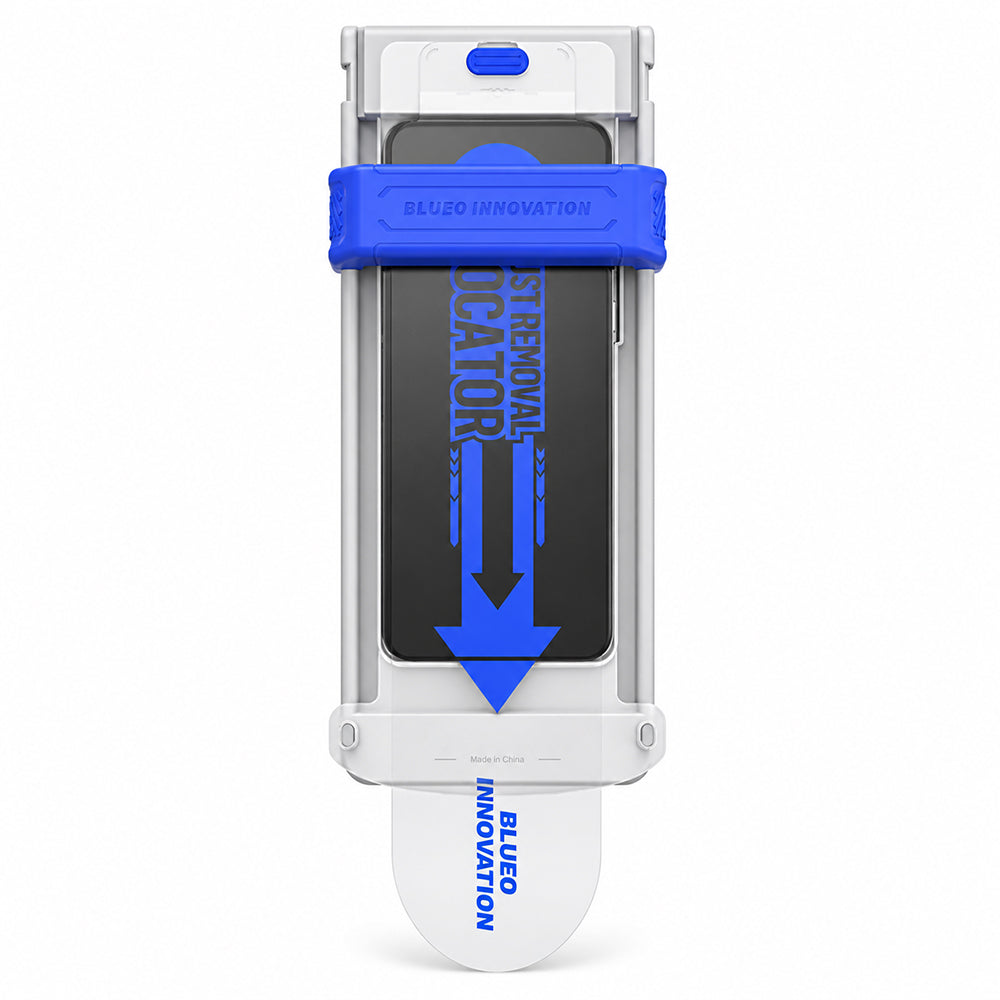 Προστατευτικό οθόνης Privacy Blueo Anti Peep AR Applicator Pro για Apple iPhone 18 Pro Max, Σκληρυμένο Γυαλί, Full Glue, 3D
