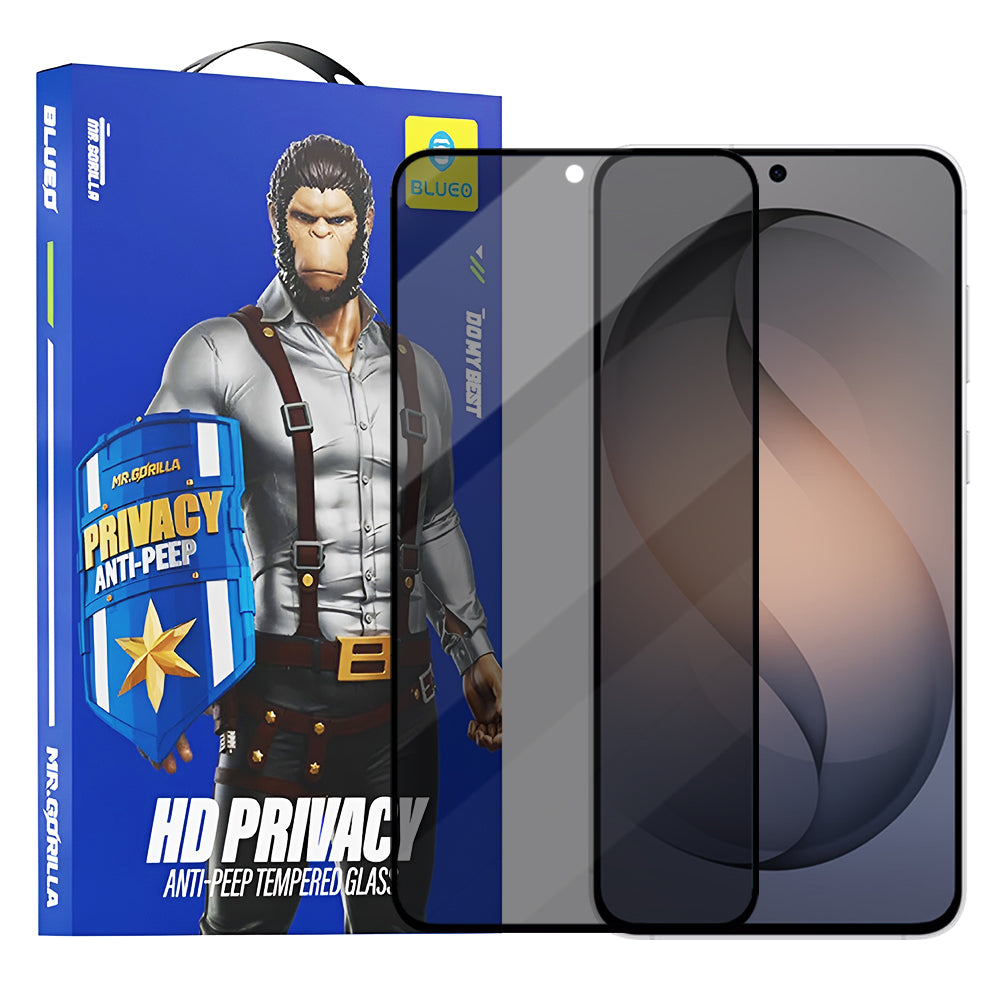 Προστατευτική Μεμβράνη Οθόνης Privacy Blueo Anti-Peep για Samsung Galaxy S26 S942, Ενισχυμένο Γυαλί, Full Glue