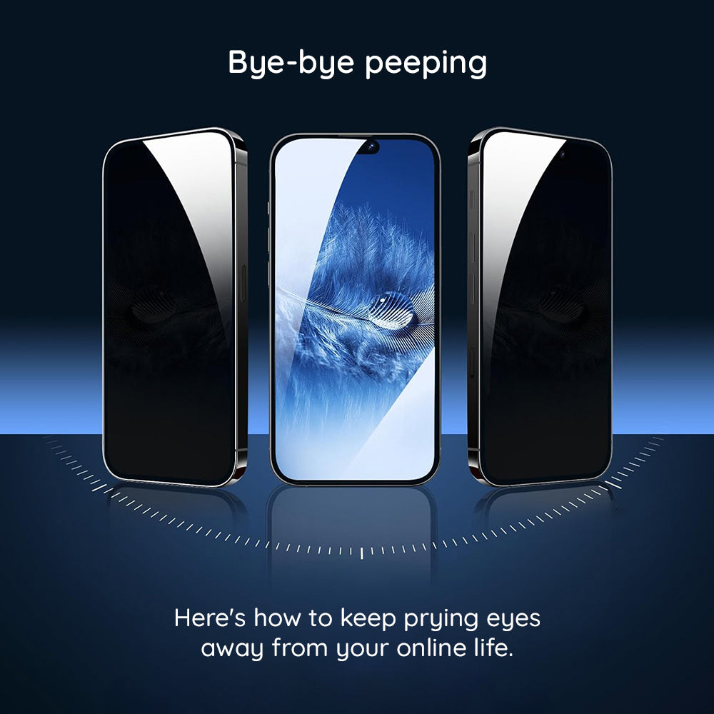 Προστατευτική μεμβράνη οθόνης Privacy Lito HD Pro για Apple iPhone 15 Plus, Ασφαλισμένο γυαλί, Πλήρης κόλλα