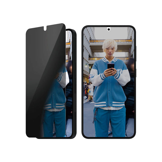 Προστατευτική Μεμβράνη Οθόνης Privacy PanzerGlass Ultra-Wide Fit για Samsung Galaxy S25 S931 / S24 S921, Ενισχυμένο Γυαλί, Full Glue