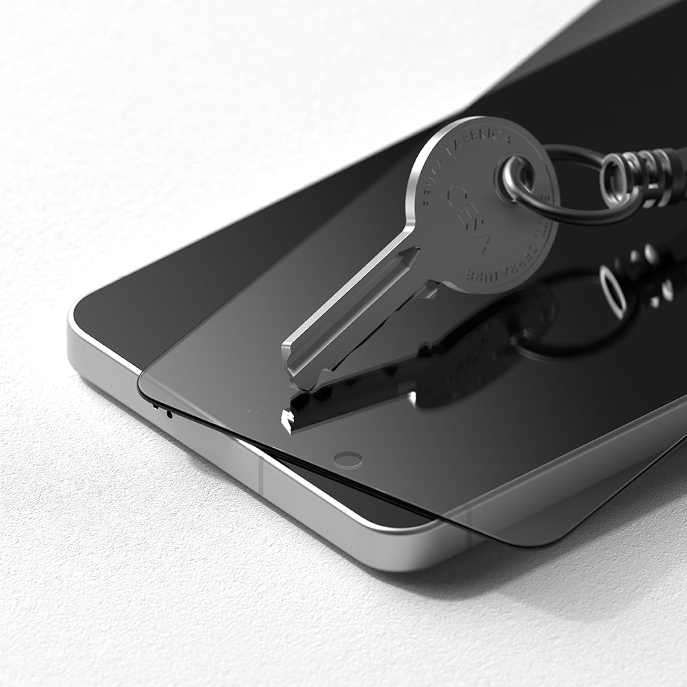 Προστατευτική Μεμβράνη Οθόνης Ringke Easy Slide για Samsung Galaxy S26 Plus S947, Ενισχυμένο Γυαλί, Πλήρης Κόλληση, Σετ 2 τεμαχίων, Μαύρη