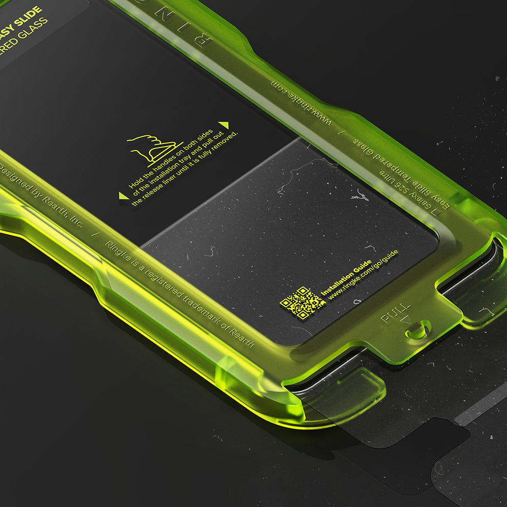Προστατευτική Μεμβράνη Οθόνης Ringke Easy Slide για Samsung Galaxy S26 Ultra S948, Ενισχυμένο Γυαλί, Πλήρης Κόλληση, Σετ 2 τεμαχίων
