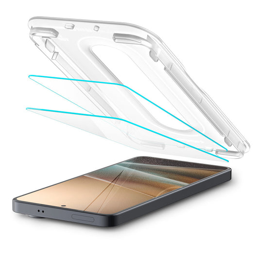 Προστατευτική Μεμβράνη Οθόνης Spigen GlastR EZ FIT Pro HD (Αντιανακλαστική) για Samsung Galaxy S26 Plus S947, Ενισχυμένο Γυαλί, Πλήρης Κόλληση, Σετ 2 τεμαχίων