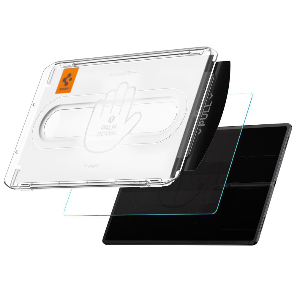 Προστατευτική Μεμβράνη Οθόνης Spigen GlastR EZ FIT Pro για Samsung Galaxy Tab S11 Ultra, Ενισχυμένο Γυαλί, Full Glue AGL10200
