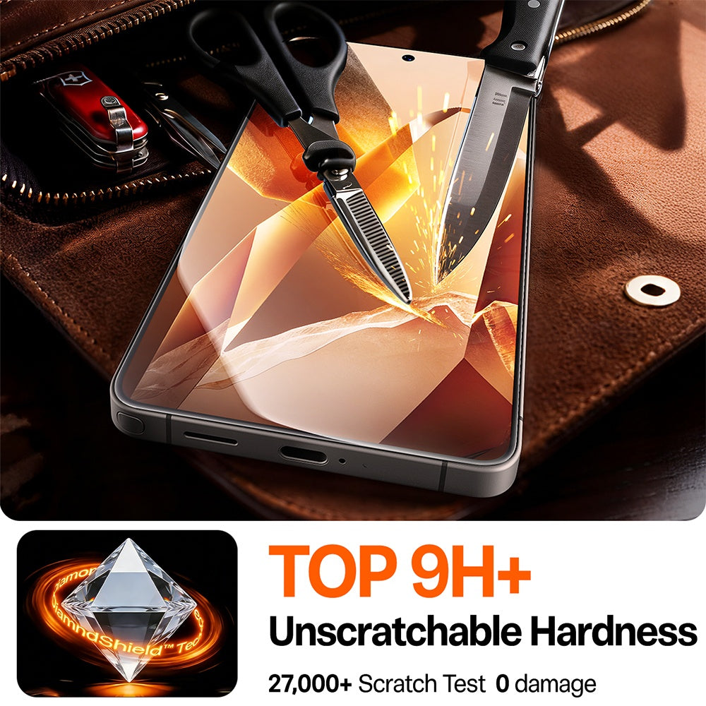 Προστατευτική Μεμβράνη Οθόνης Torras GlassGo Install Master για Samsung Galaxy S26 Plus, Ενισχυμένο Γυαλί, Πλήρης Κόλληση, Διαφανής