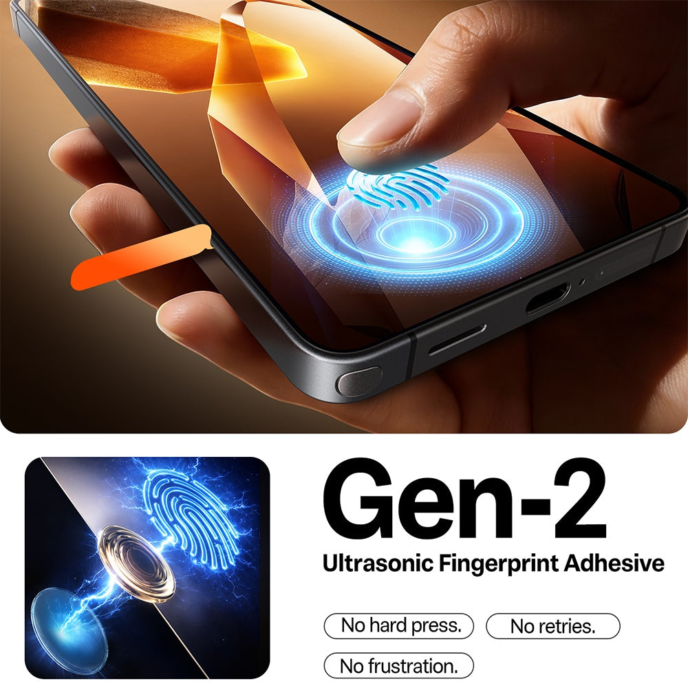 Προστατευτική Μεμβράνη Οθόνης Torras GlassGo Install Master για Samsung Galaxy S26 Ultra S948, Ενισχυμένο Γυαλί, Πλήρης Κόλληση, Διαφανής
