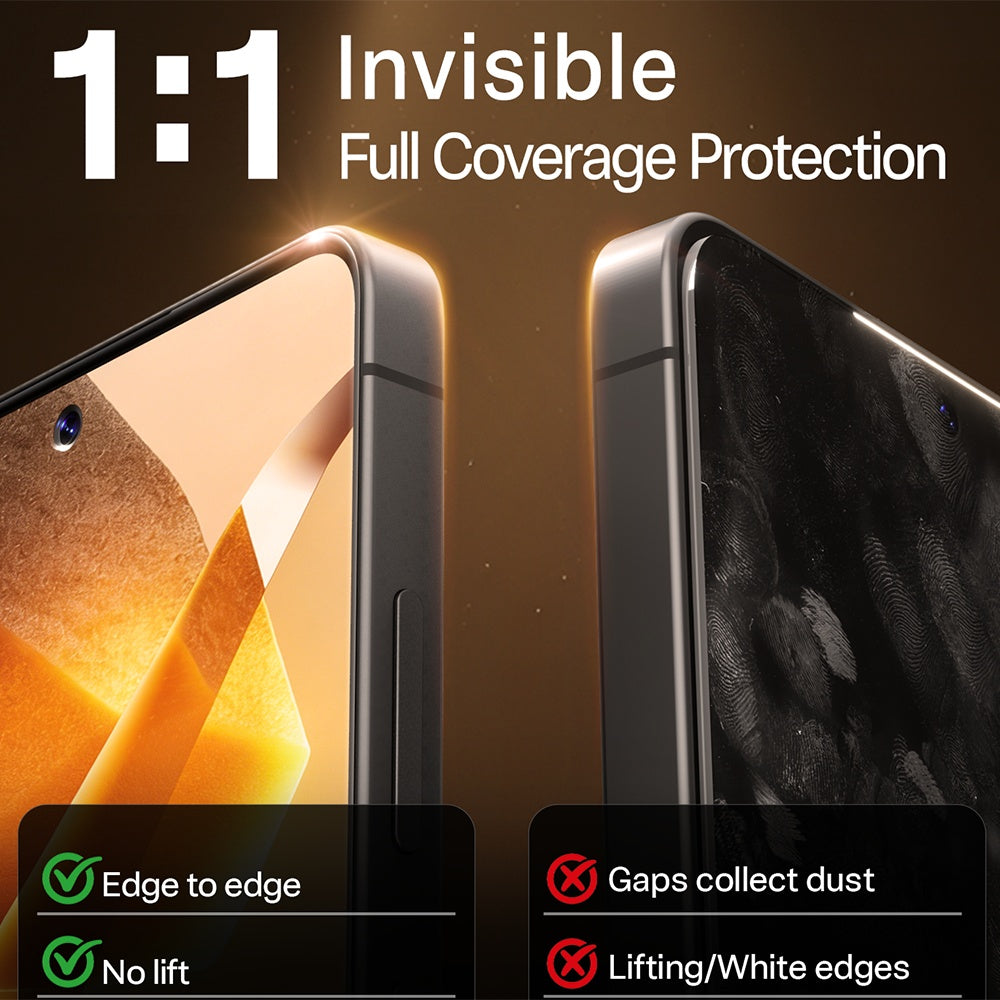 Προστατευτική Μεμβράνη Οθόνης Torras GlassGo Install Master για Samsung Galaxy S26 Ultra S948, Ενισχυμένο Γυαλί, Πλήρης Κόλληση, Διαφανής
