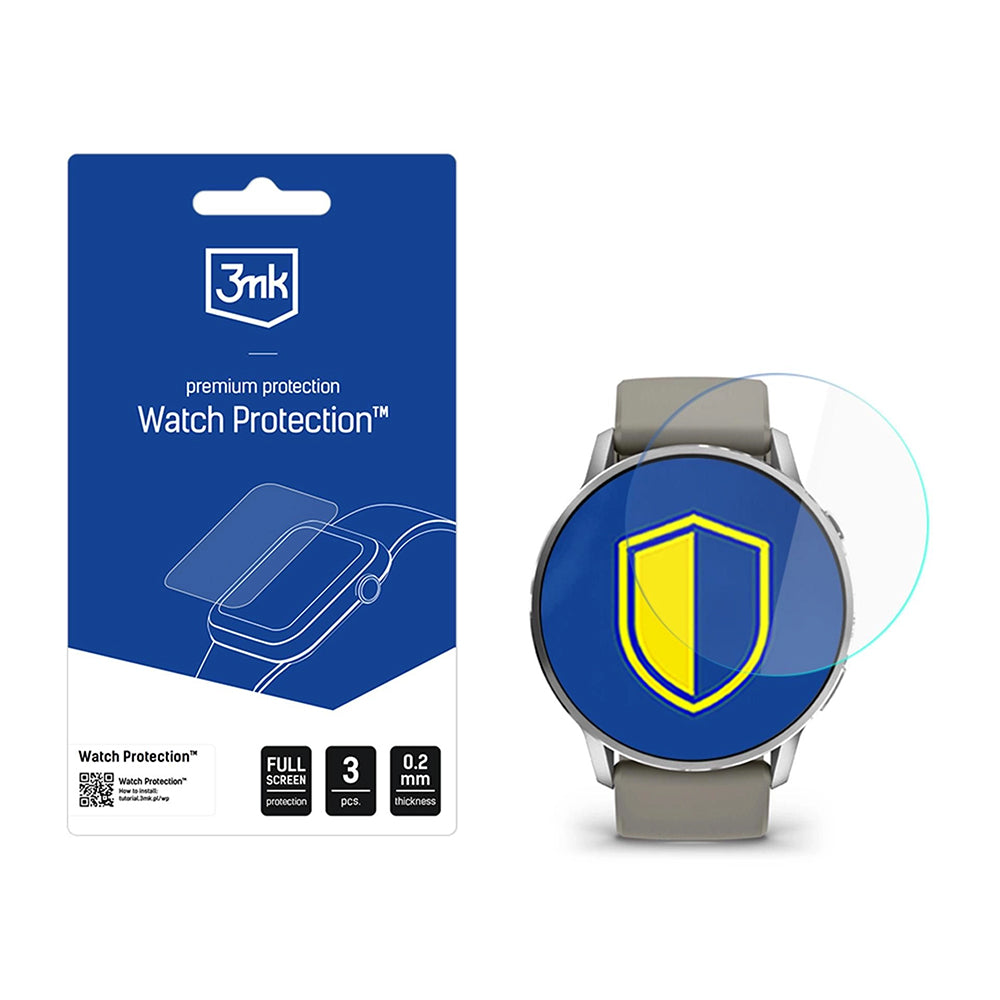 Προστατευτική Μεμβράνη 3MK Arc για Garmin Venu 4 45mm, Σετ 3 τεμαχίων, Πλαστική