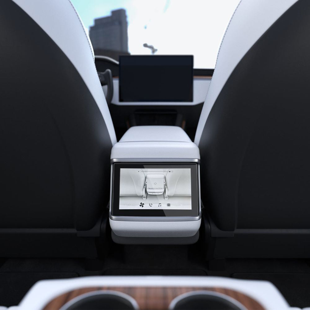Προστατευτική Μεμβράνη Spigen GlastR Slim Anti-Glare για Real Touchscreen Tesla X / S (2022 - 2021), Ενισχυμένο Γυαλί, Μαύρη