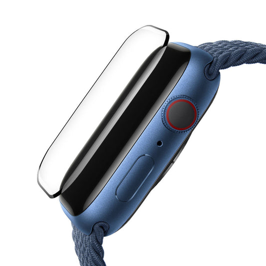 Προστατευτική Μεμβράνη Blueo High Molecule για Apple Watch 8 / 7 41mm Series, Ασφαλισμένο Γυαλί, Μαύρο