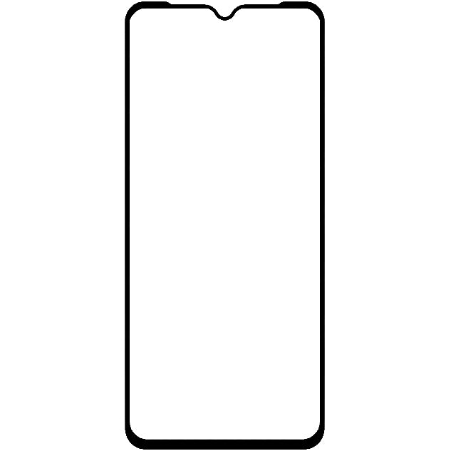 Προστατευτική Μεμβράνη Οθόνης OEM για Xiaomi Redmi 9A / Xiaomi Redmi 9C, Ενισχυμένο Γυαλί, Πλήρης Κάλυψη, Πλήρης Κόλληση, 5D, 0.3mm, Μαύρη