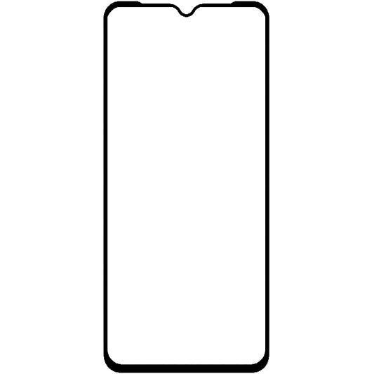 OEM Προστατευτική μεμβράνη οθόνης για Xiaomi Redmi 9A / Xiaomi Redmi 9C, γυάλινη ασπίδα, πλήρης όψη, πλήρης κόλλα, 5D, 0.3mm, μαύρο