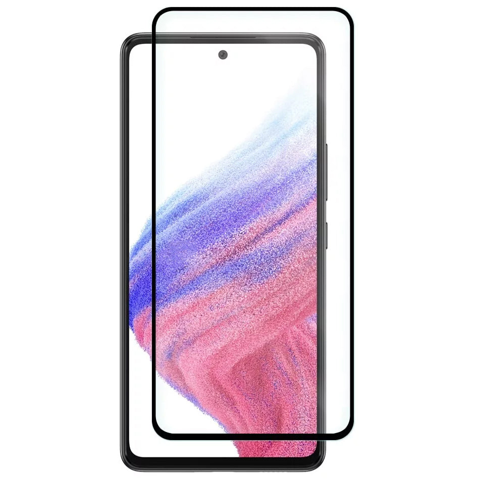 Προστατευτική Μεμβράνη Οθόνης OEM για Samsung Galaxy A53 5G A536, Ενισχυμένο Γυαλί, Πλήρης Κόλληση, 6D, Μαύρη