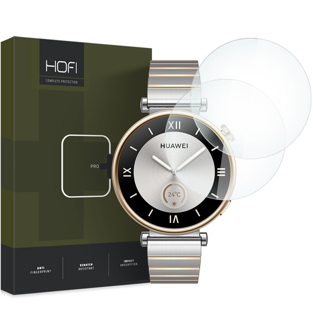 Προστατευτική Μεμβράνη HOFI PRO+ για Huawei Watch GT 4 41mm, Σετ 2 τεμαχίων, Ενισχυμένο Γυαλί