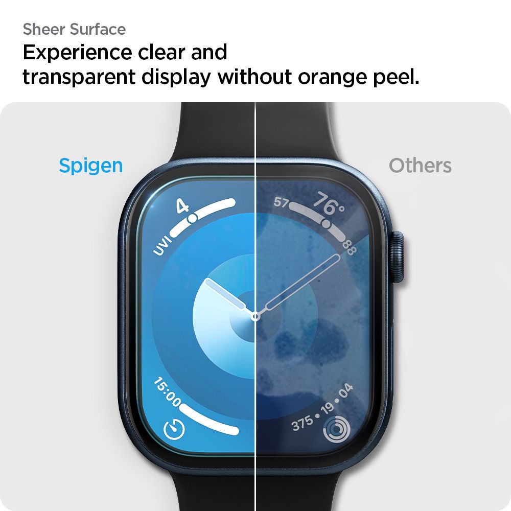 Spigen Elite Shield EZ FIT για Apple Watch 42mm Series, σετ 2 τεμαχίων, πλαστικό AFL08580