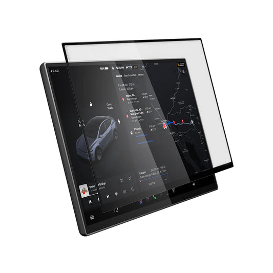 Προστατευτική Μεμβράνη Spigen GlastR EZ FIT για Πλοήγηση Tesla Y 2026 Premium / Performance, Ασφαλισμένο Γυαλί AGL10820