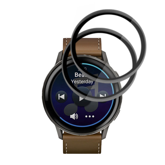 Προστατευτική Μεμβράνη Techsuit Nano Flex για Garmin Venu 4 45mm, Σετ 2 τεμαχίων, Πλαστική, Μαύρη