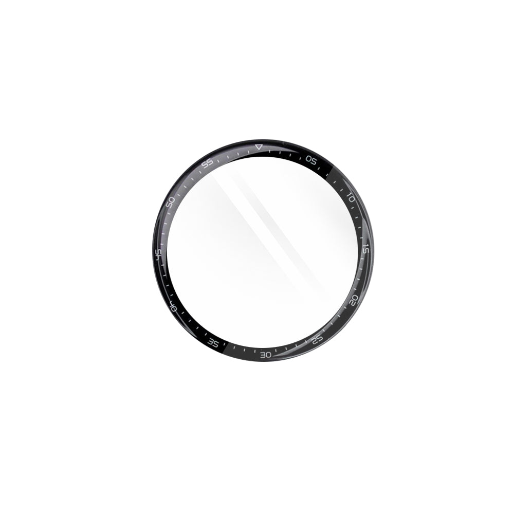 Προστατευτική Μεμβράνη Techsuit Nano Flex για Huawei Watch GT 3 46mm, Σετ 2 τεμαχίων, Πλαστική, Μαύρη