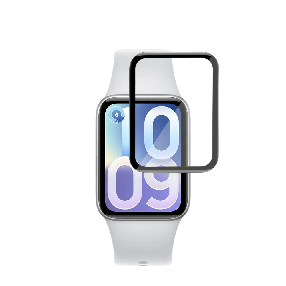 Προστατευτική Μεμβράνη Techsuit Nano Flex για Xiaomi Smart Band 10 Pro, Σετ 2 τεμαχίων, Πλαστικό, Μαύρο
