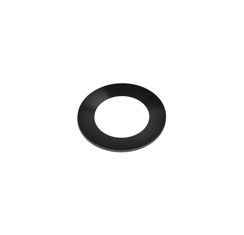 Γυαλί πίσω κάμερας Xiaomi Redmi Note 9 4G / 9 Power, Μακροσκοπικό, Μαύρο